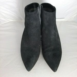 Black ankle boots
